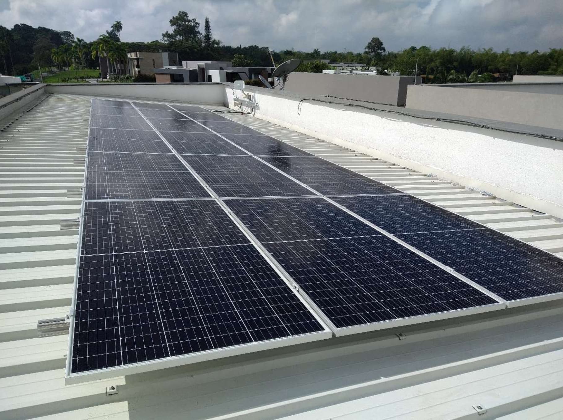 Paneles solares, CDM Hacienda Malabar CS 20
