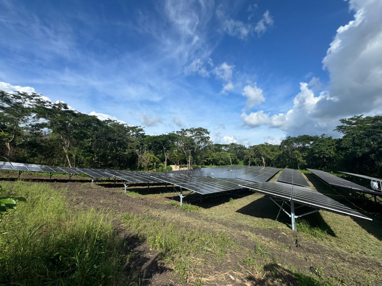 Paneles solares, Friogán Corozal