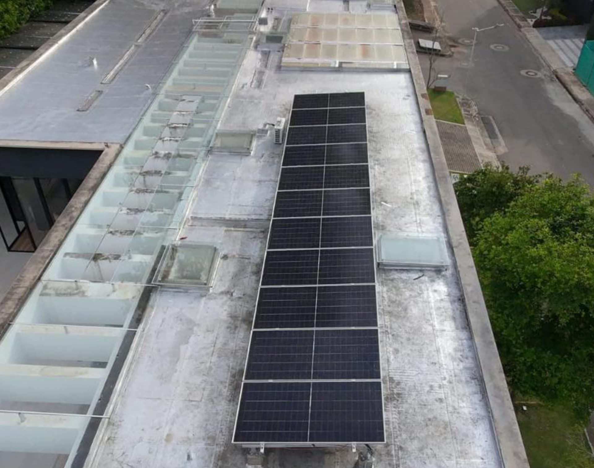 Paneles solares, Residencia en Floridablanca