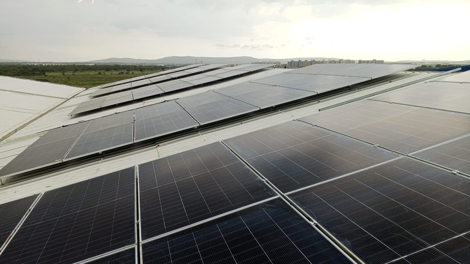 Paneles solares, Aliar - CEDI Barranquilla