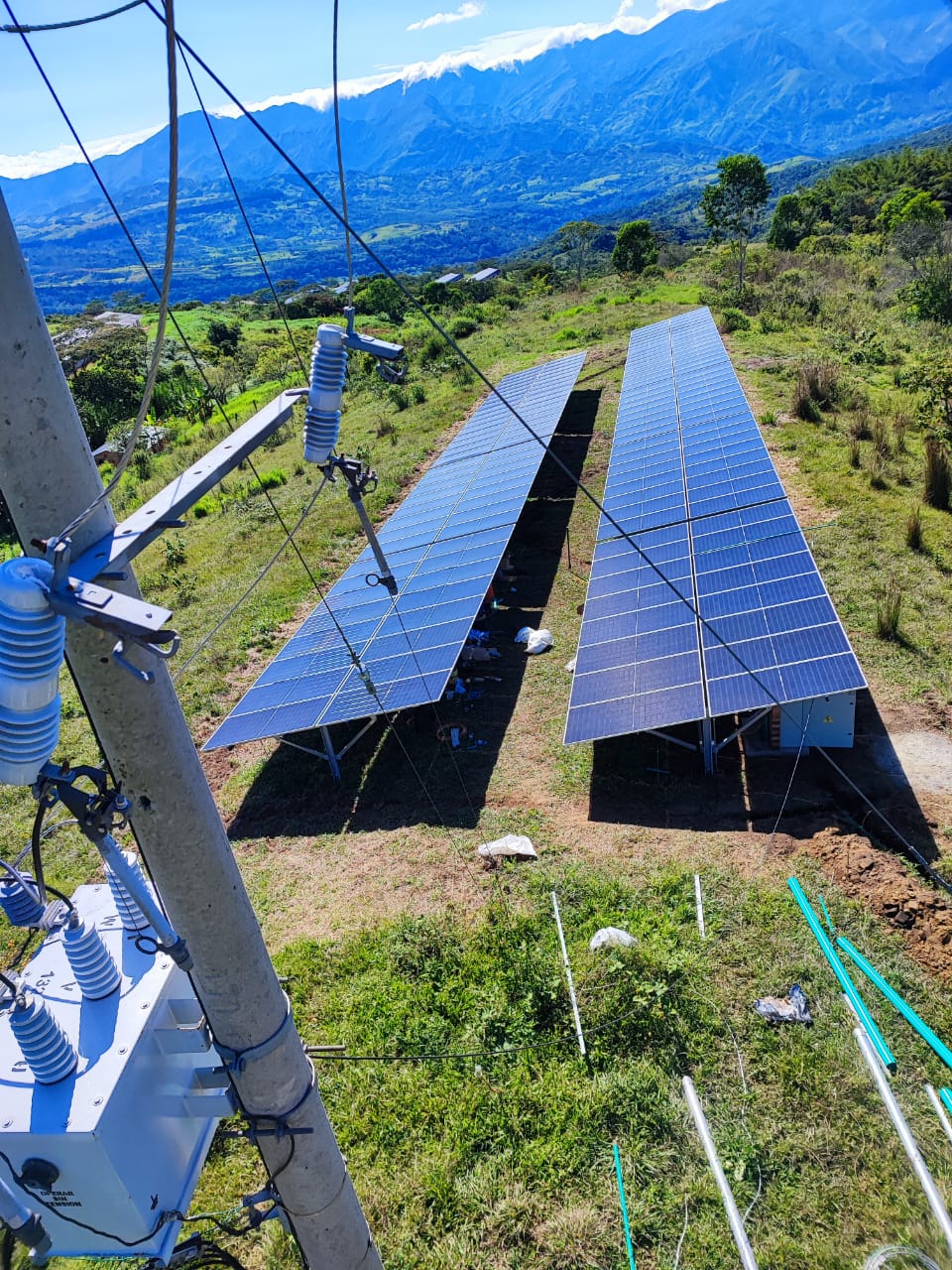 Paneles solares, Inversiones el Dorado - Granja Pradera