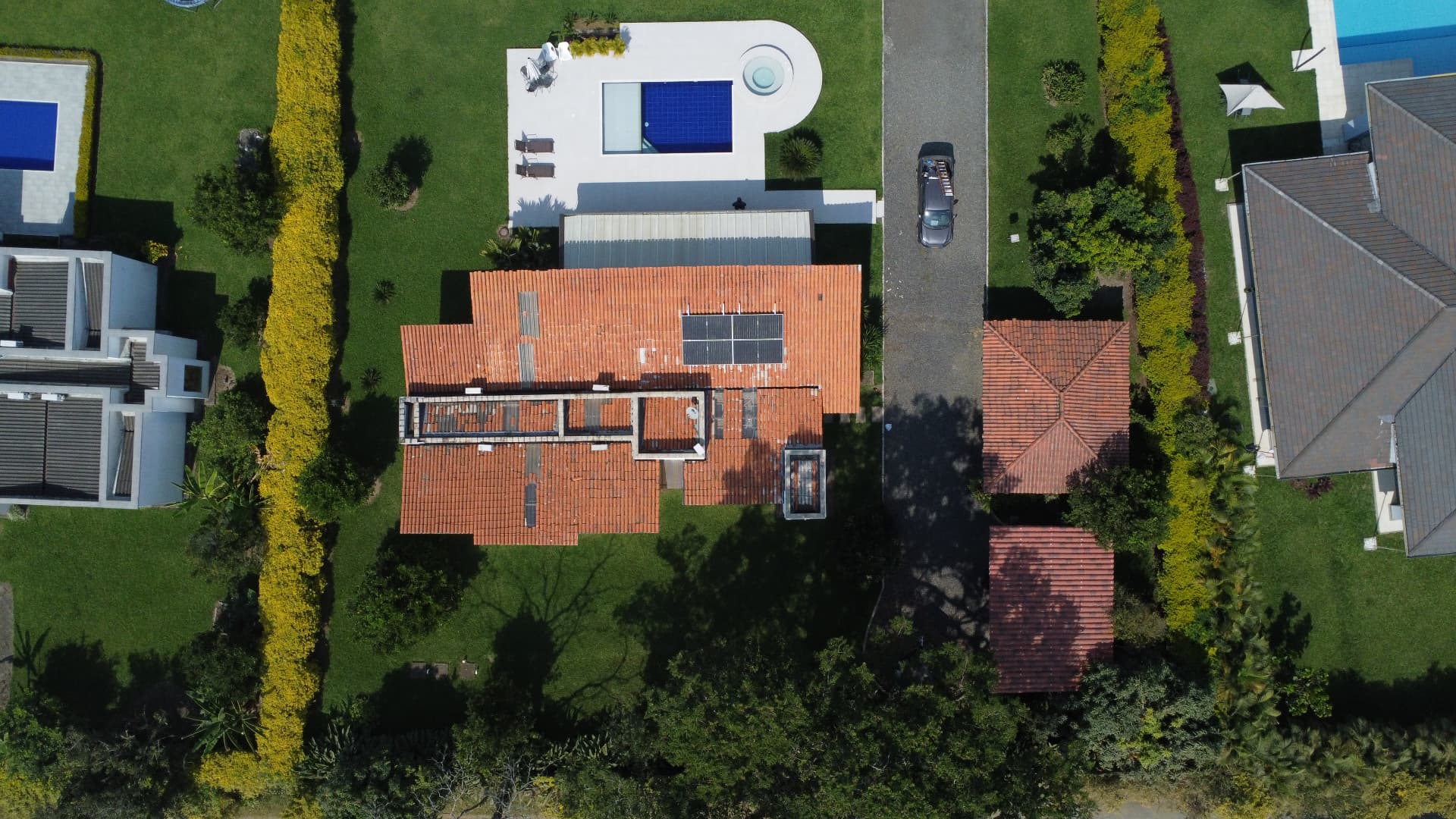 Paneles solares, Residencia en Pereira