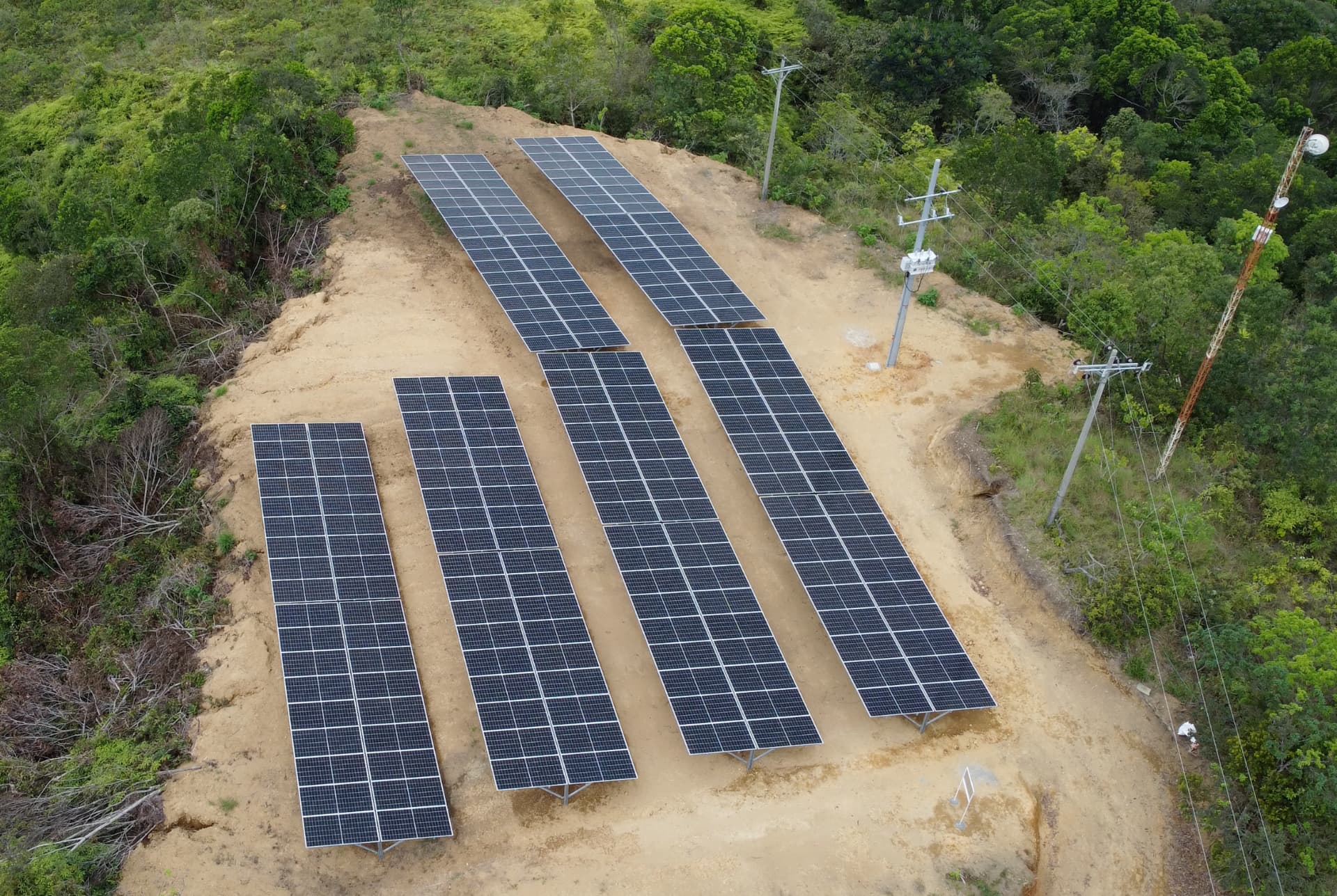 Paneles solares, Hy-Line - Granja San Pedro